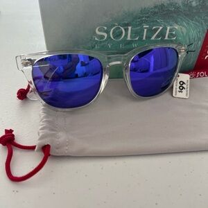 Del Sol Sunglasses purple clear